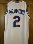Mitch Richmond Autographed/Signed Sacramento White Basketball Jersey JSA COA