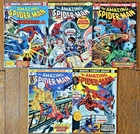 Amazing Spider-Man #130-134 Marvel Comics 1974 Bronze Age Complete Run Lot