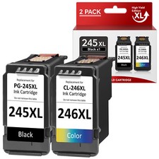 PG-245XL CL-246XL Replacement Ink Cartridge for Canon Pixma MG2522 TS3322 TR4522