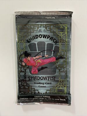 Shadowfist CCG Limited Edition Booster Pack Shadowpack TCG Daedalus New!