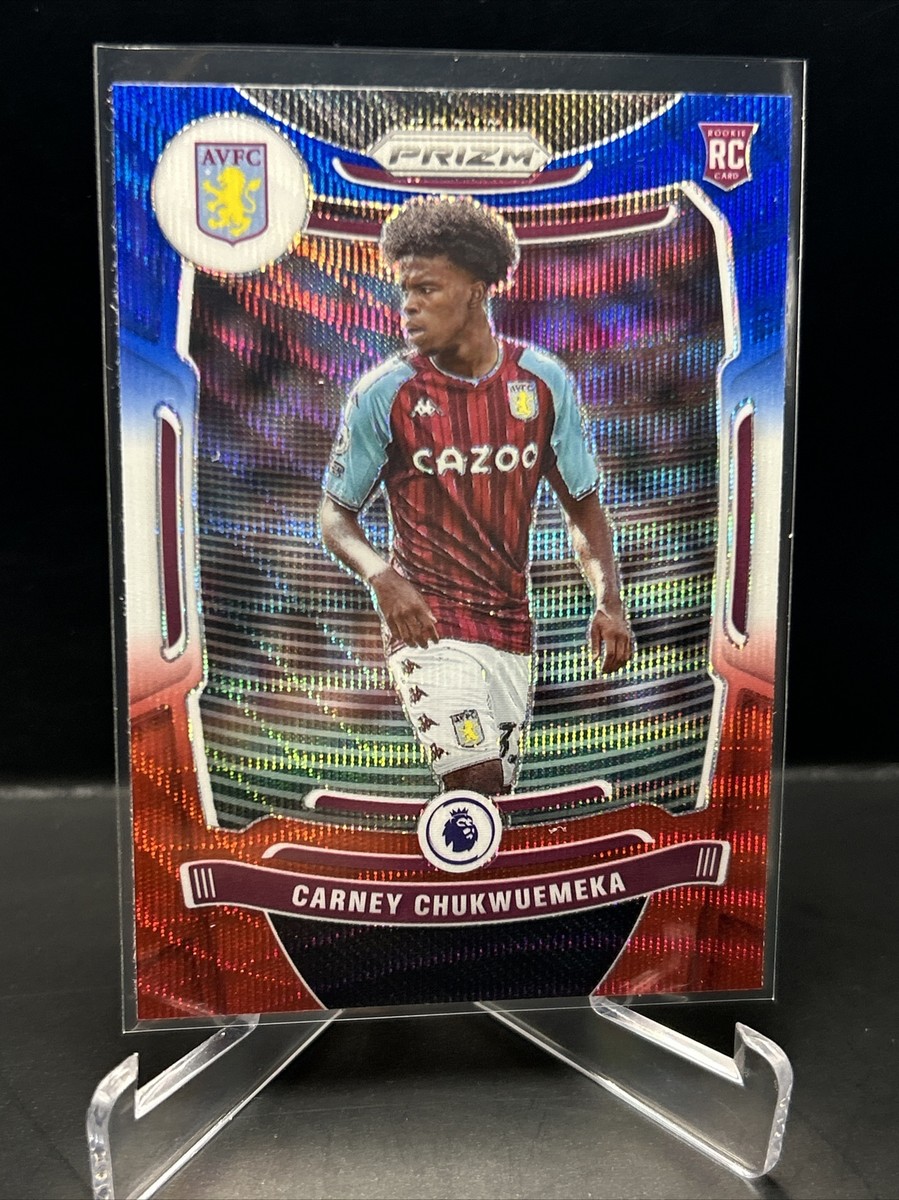 チュクエメカ　サイン　prizm 2021-22 Panini Prizm Red White Blue #134 CARNEY CHUKWUEMEKA