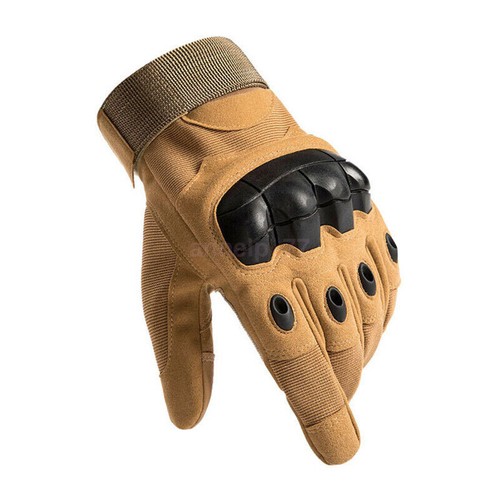 Tactical Military Knuckle Protection Full Finger Gloves Sports Race Work Airsoft - Picture 14 of 15