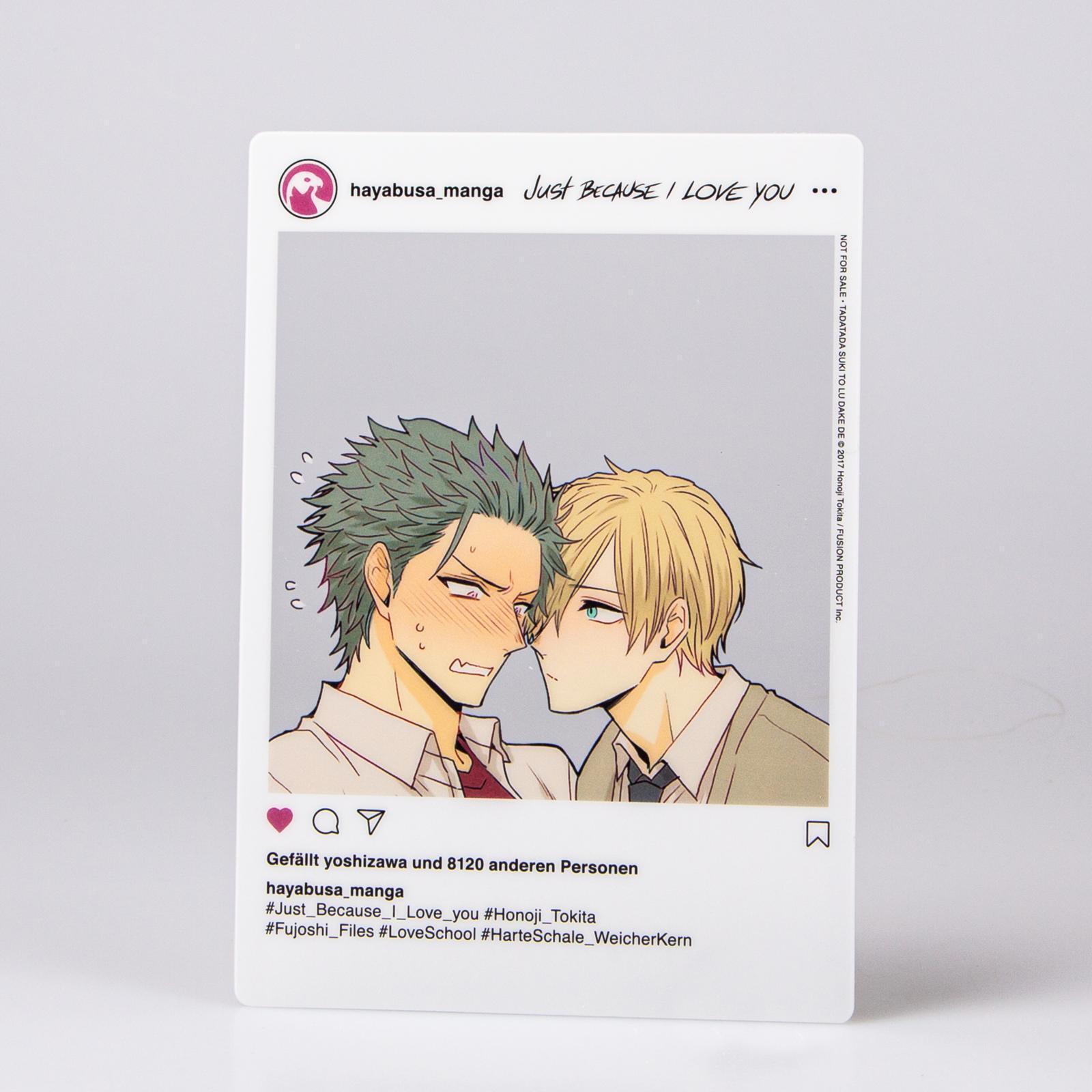 Thumbnail - Just Because I Love You Erotischer Yaoi-einzelband Ab 18 Honoji Tokita