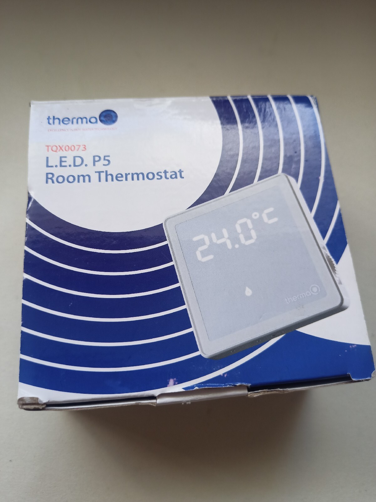THERMA L.E.D P5 ROOM THERMOSTAT TQX0073 L.E.D eBay