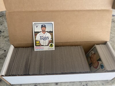 2022 Topps Heritage base set 1-400 FREE PRIORITY SHIPPING!