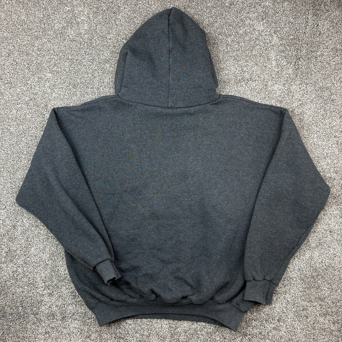 トップス 90s DISCUS ATHLETIC zip hoodie charcoal VINTAGE Discus Athletic Hoodie Mens Medium Gray Sweatshirt