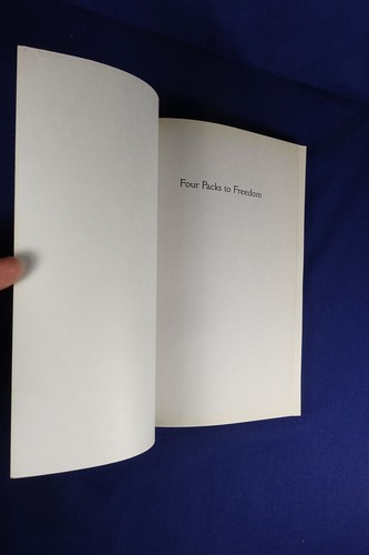 FOUR PACKS TO FREEDOM Basil Brudenell-Woods WWII AUSTRALIAN AIF POW ESCAPE book - Picture 3 of 12
