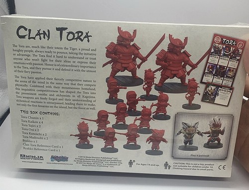 Ninja All Stars Clan IKA Tora IJIN Yamazaru Tanchyo Kistune Collectible Chess - Picture 4 of 10