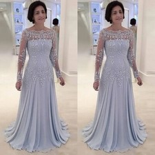 Elegant Mother Of The Bride Dress Off Shoulder Lace Applique Wedding Guest Gowns