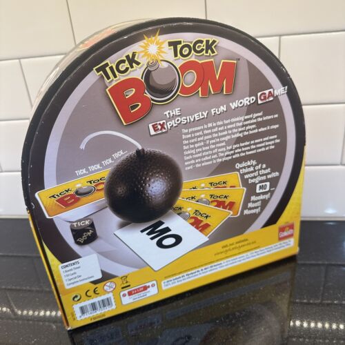Tick Tock Boom Family Fun Word Game 2-12 Players Family Fun Ages 8+. Complete - Picture 2 of 10