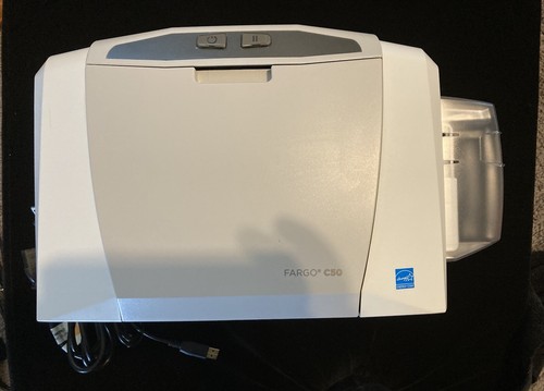 HID Global Fargo C50 Thermal Color ID Card Printer (USB) Windows - MAC - Picture 8 of 10