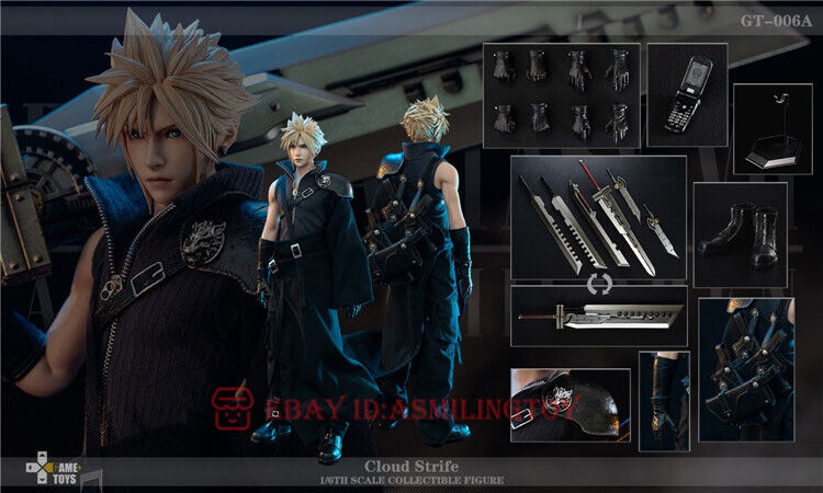 GAMETOYS 1/6 Cloud Strife AC Ver GT-006A Figure Standard GAMETOYS 1/6 Cloud Strife AC Ver GT-006A Figure Standard
