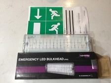 Image of Knightsbridge emergency led bulkhead ip65 6w EMLED1
