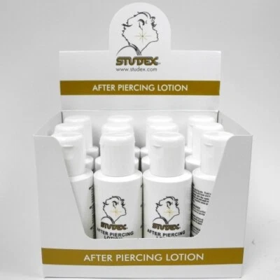 STUDEX PIERCING AFTERCARE LOTION PROTECTION EAR LIP (Box of 12) 50ml - E220