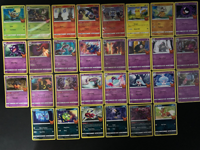 Pokemon 2022 Halloween Trick or Trade Complete Set of 30 all in