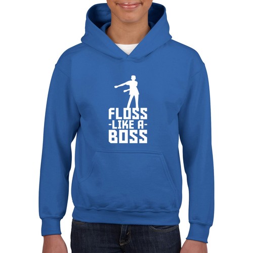 Floss Like a Boss Youth Unisex Hoodie - Picture 36 of 37