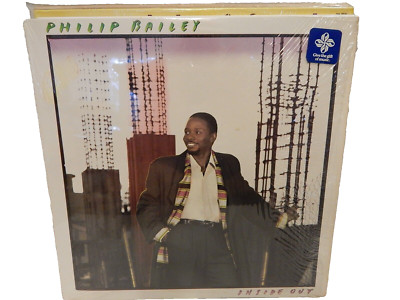 PHILIP BAILEY Inside Out Phil Collins, George Duke, Jeff Beck SHRINK Top Copy LP