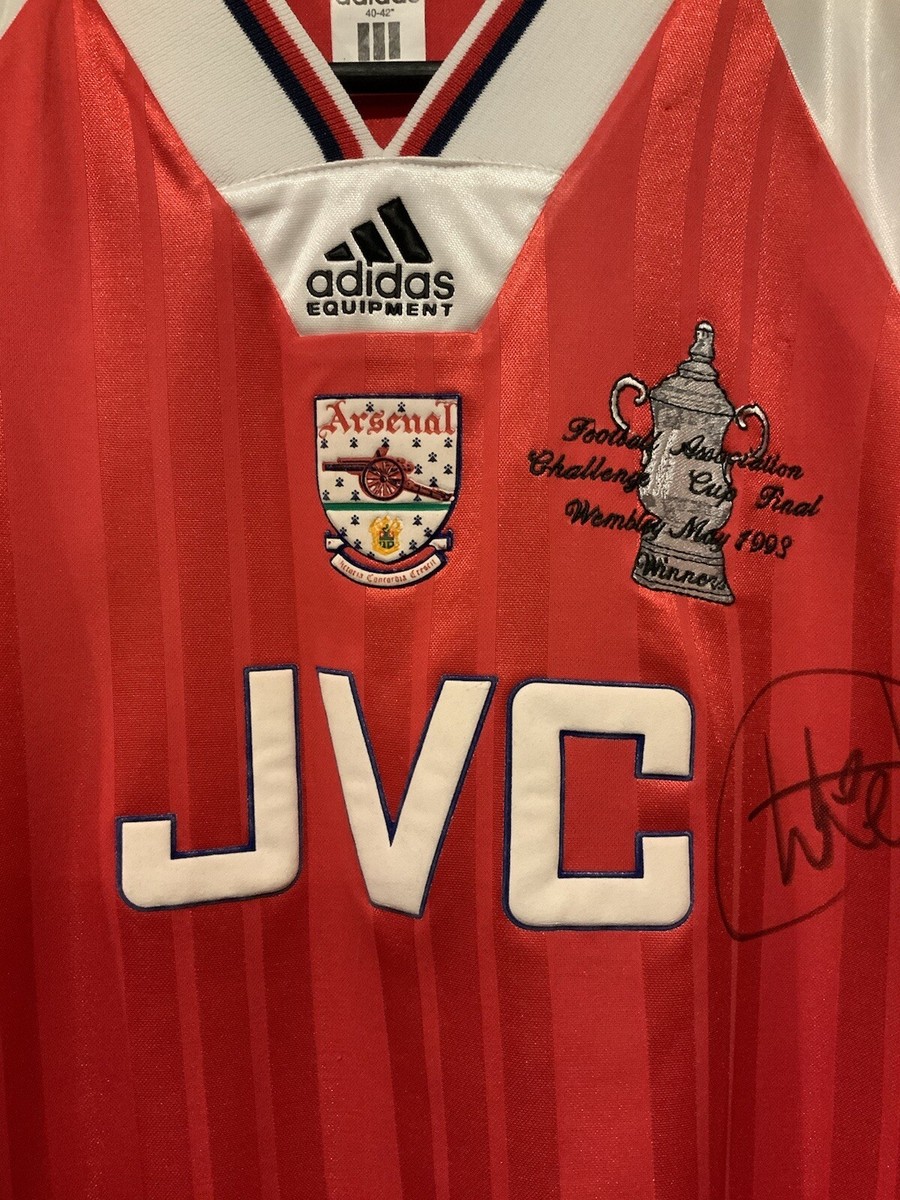 正規品　adidas　1993 アーセナル　Arsenal　FAカップ　優勝 Yahoo!オークション - adidas 1993 アーセナル Arsenal FAカップ