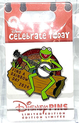 Disney 2024 Celebrate Today Find A Rainbow Day Kermit Muppets LE 4300 ...