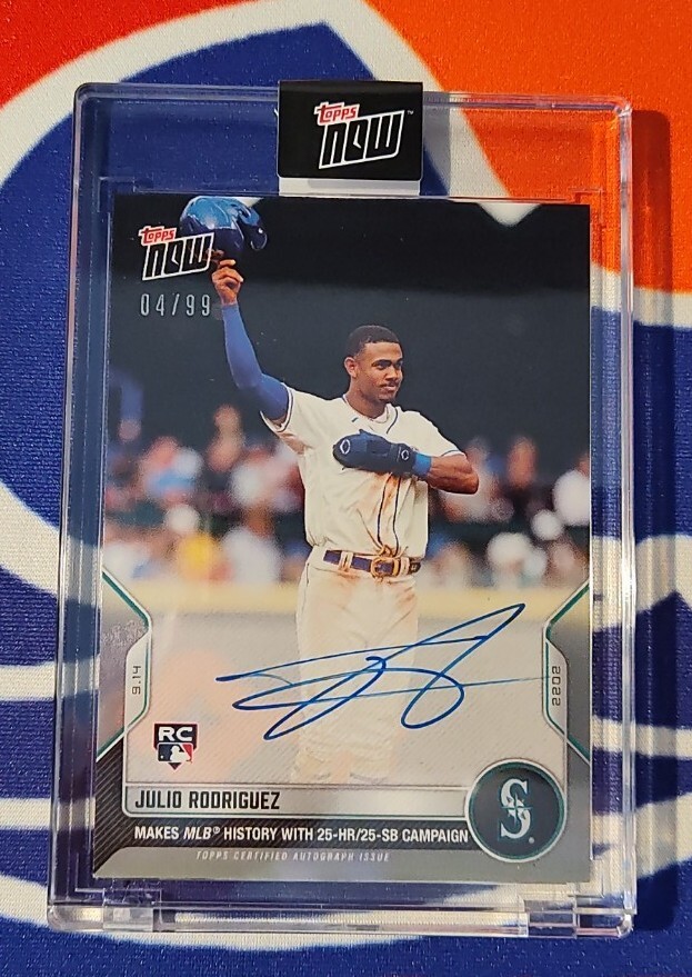 2019 Leaf Trinity - Julio Rodriguez #CA-JR1 Julio Rodriguez 2019