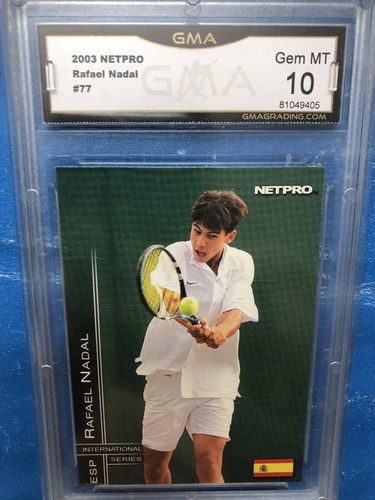 Carte Rafaël Nadal Rookie NetPro 2003 #70 - PSA 6 EX-MT - Tennis