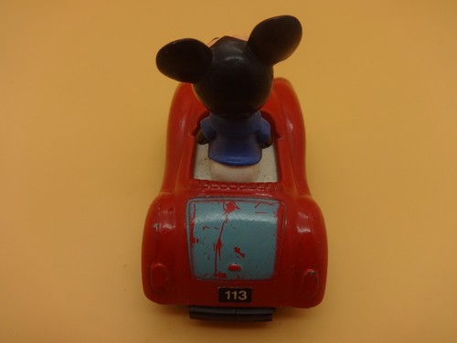 ESCI of Italy #WD02 Red Mickey Mouse Car - Loose - Picture 4 of 5
