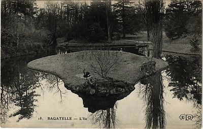 CPA PARIS 16e - Bagatelle - L'Ile (325412)