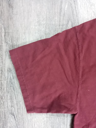 Tx A&M Aggies NCAA Shirt Men's Medium Maroon Embroidered NCAA 12th Man - Picture 9 of 12