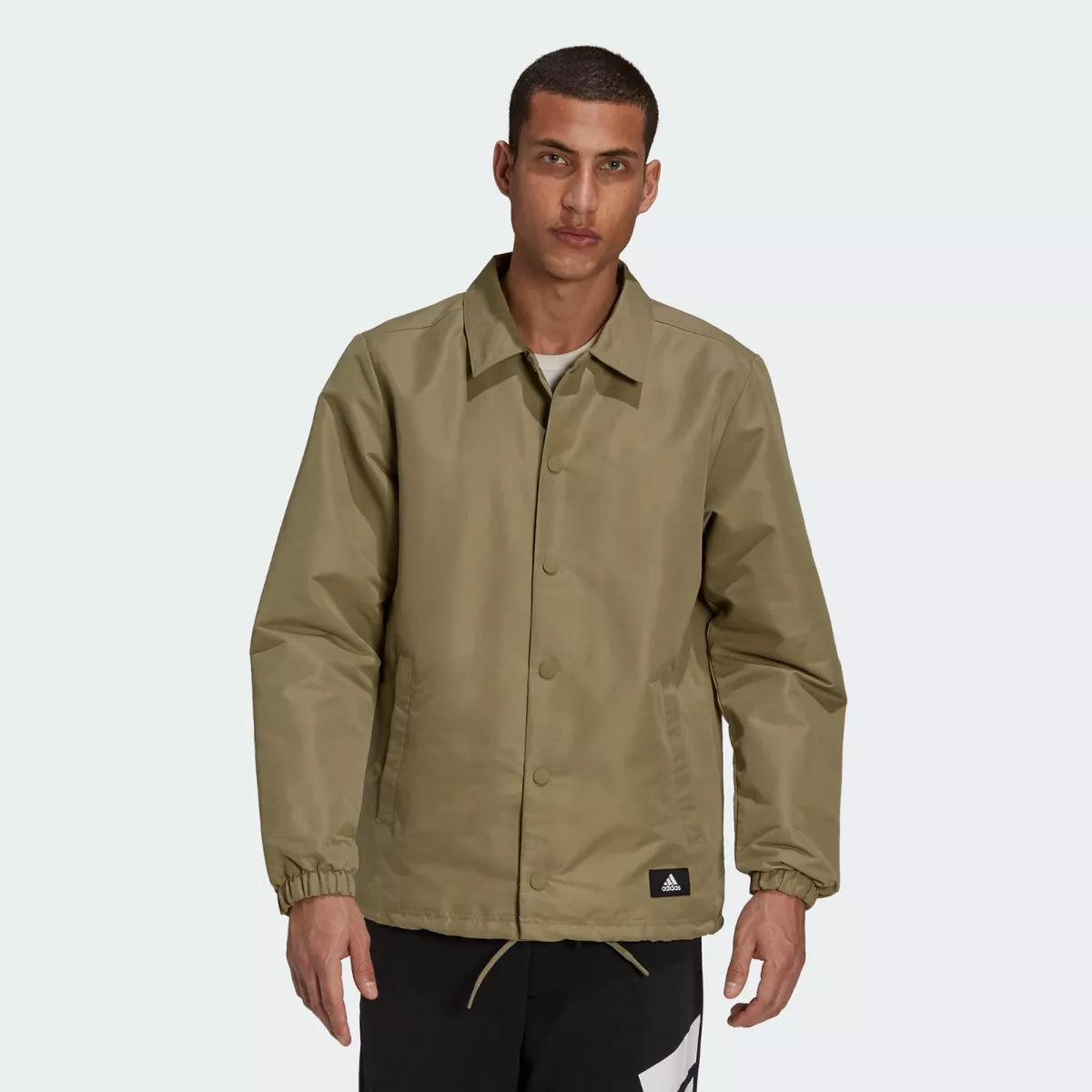 Adidas FUTURE ICONS COACH Water-Resistant JACKET GR4083 US Size XL Adidas FUTURE ICONS COACH Water-Resistant JACKET GR4083 US Size XL