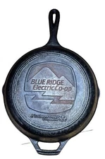 Blue Ridge Electric Cooperative  Advertising Cast Iron Skillet by Lodge MFG No 8