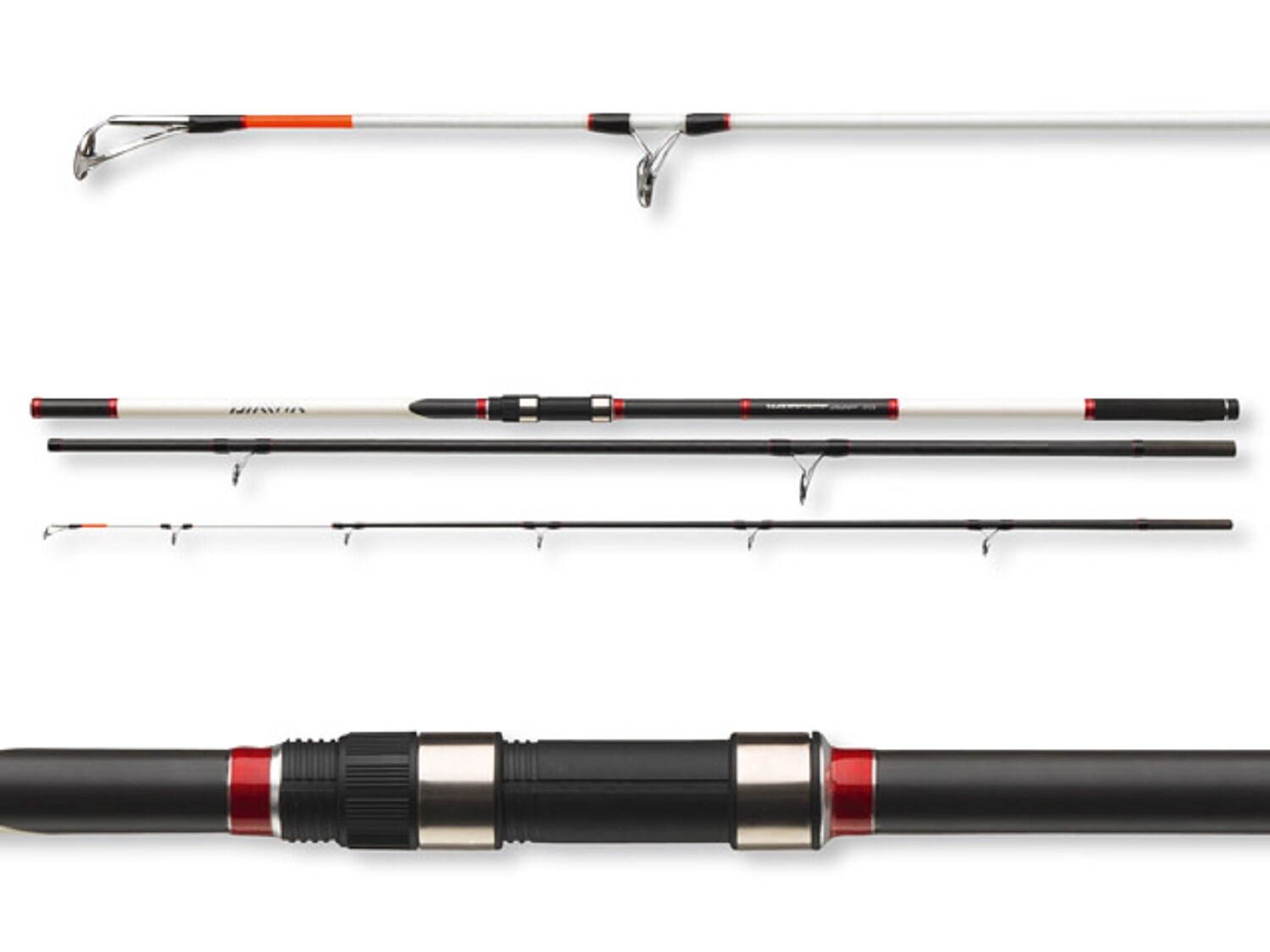 DAIWA Windcast Surf WNS, 4,2m, 100-200g, 3 parti, Canna da Surf, 11808-420