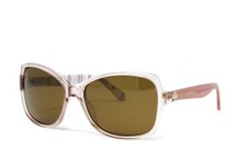 Kate Spade Sunglasses Ayleen/P/S QGX Beige Striped White Polarized Lens 56mm NEW