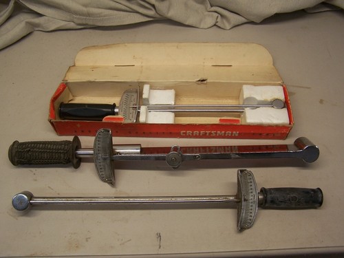 Konvolut 3 Vintage Drehmomentschlüssel Handwerker 4464 44643 Kommode KS150