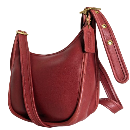 バッグ old coach Ergo hobo red leather bag y2k OLD COACH Vintage Shoulder Bag Hobo Bag One Shoulder Ergo