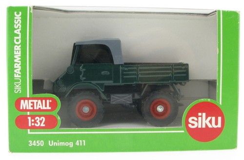 SIKU FARMER CLASSIC 3450 Mercedes Benz MB Unimog 411 - in OVP 1:32 Modell