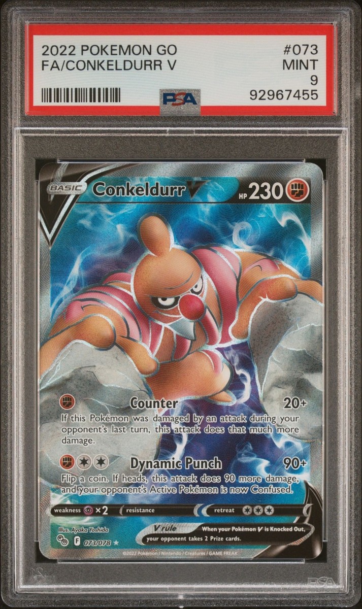 conkeldurr v pokemon card value #73 Prices | Go Placeholder Image Provided Conkeldurr V (Full Art) -