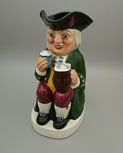 Crown Devon Fieldings Musical Toby Jug Character Pitcher England 23cm tall - Picture 2 of 17