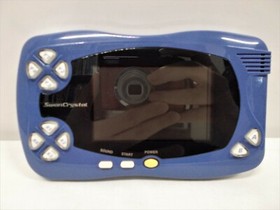 WS -- Swan Crystal Console Blue Violet -- WonderSwan, Japan Game.37300