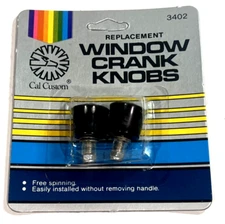 NOS Window Crank Knob 3402 Cal Custom Vintage Free Spinning