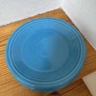 Homer Laughlin Fiestaware Salad Plates Set of 4 Peacock Blue 7 1/4” Made in USA