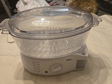 Vaporera de alimentos Oster modelo #5711 2 niveles 2 cuartos de galón excelente estado - funciona muy bien.