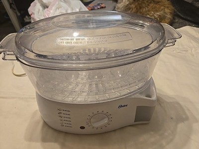 Oster Food Steamer Model #5711 2-Tier 2-Quart Great Condition - Works Great.