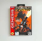 Red Zone - ROM Video Game Console Card Cartridge for GENESIS