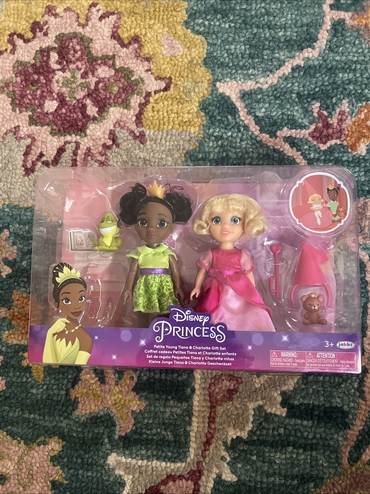Jakks Pacific Disney Princess Petite Young Tiana & Charlotte