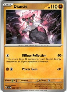 Diancie 086/142 Stellar Crown Uncommon
