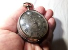 FANTASTIC MID 1700'S MUSEUM QUALITY BELL ALARM PIERCED CASE POCKET WATCH — photo 3