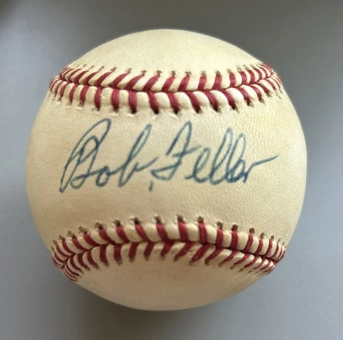 Bob Feller Autographed  baseball