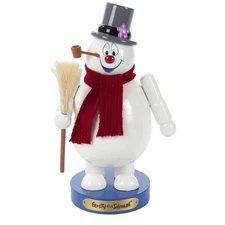 Kurt S. Adler Wooden Nutcracker Collection, Frosty the Snowman, 10in