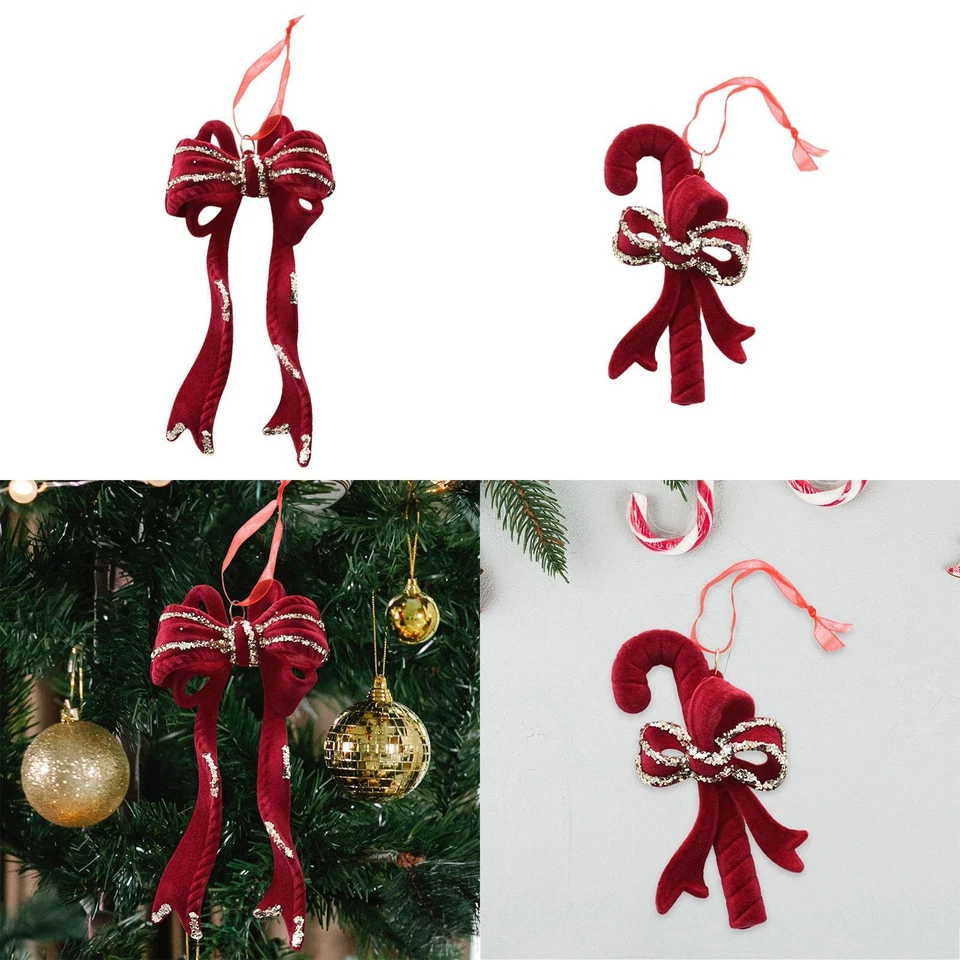 Décoration à suspendre pour sapin de Noël, embellissement à paillettes, - Photo 1/1