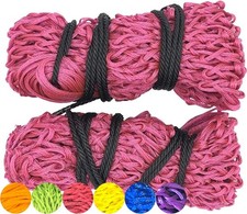 2 X Hay Net For Horses Multipack - Daisy Equestrian Net Bag With Extra Strong M